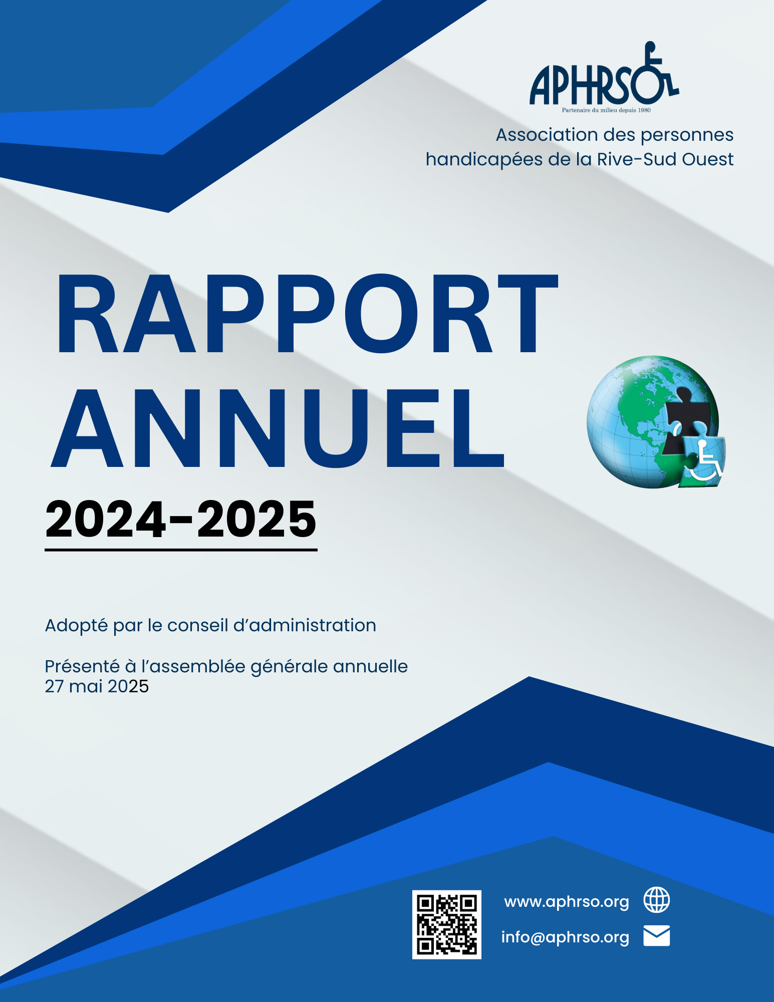 Notre rapport annuel