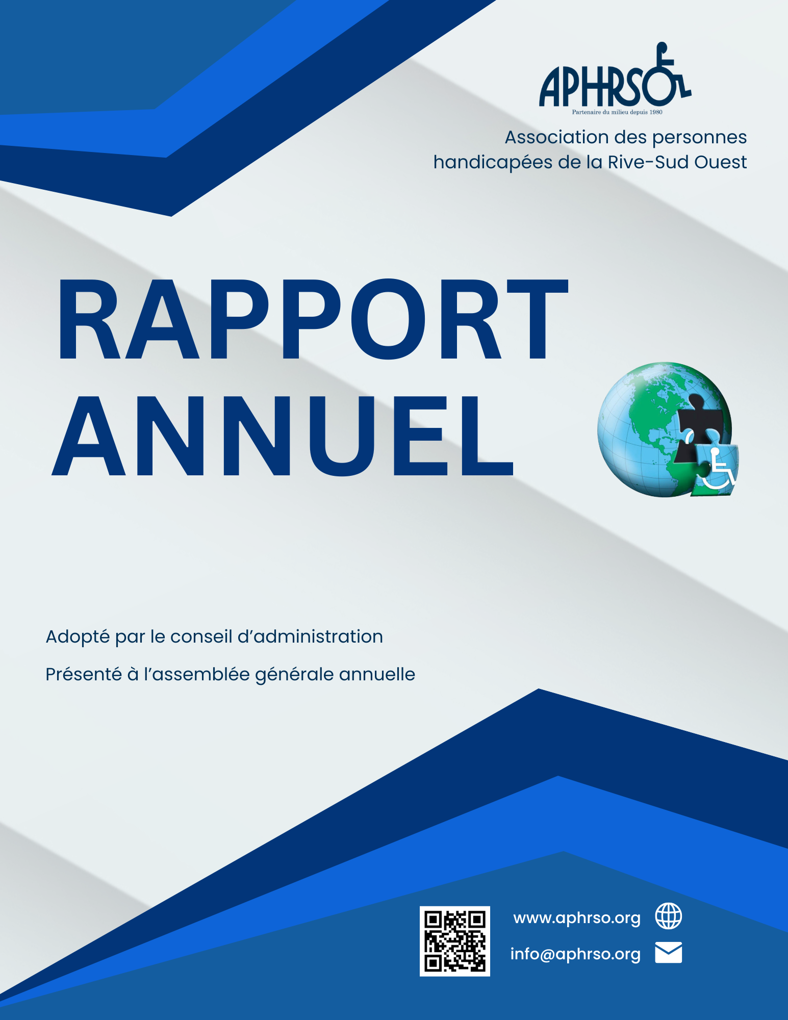 Notre rapport annuel