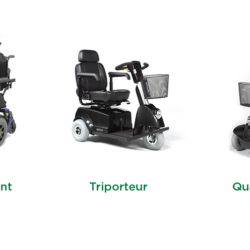 MTQ – Règles de circulation – fauteuil roulant électrique, triporteur, quadriporteur