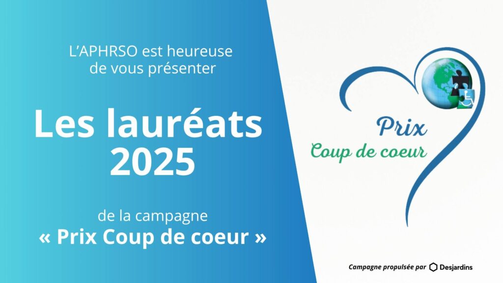 Les lauréats de l'édition 2025 de notre campagne «Prix Coup de coeur»
