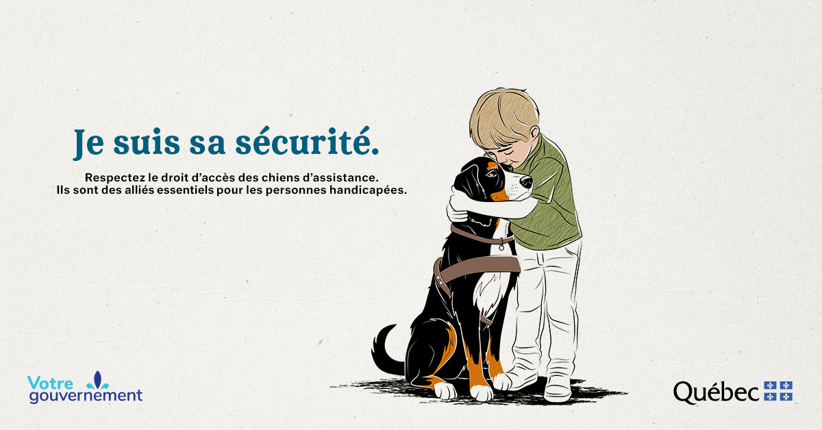 Rôle et droit d’accès des chiens d’assistance